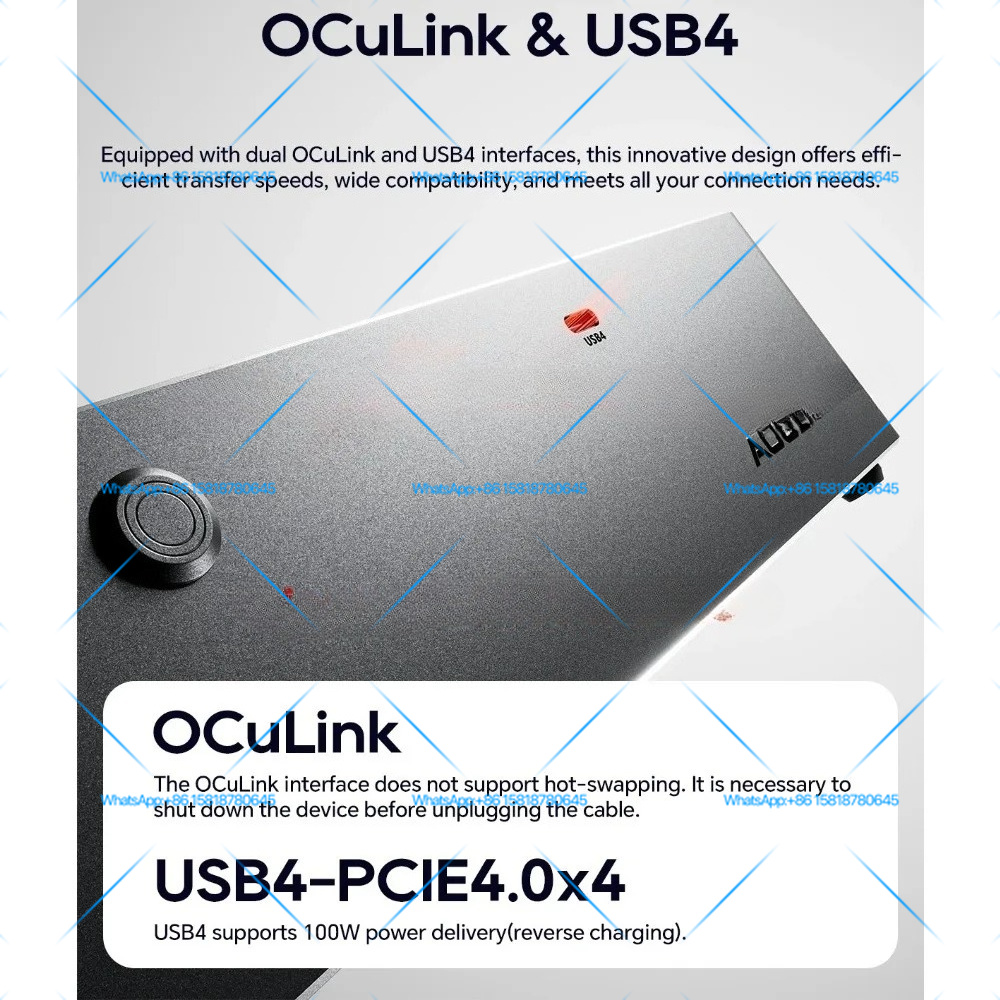 AOOSTAR AG02 External Graphics - Oculink Egpu Dock Graphics Card ulasan dan harga
